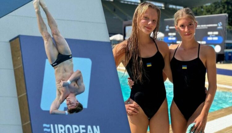 Двоє українських спортсменів здобули золото на чемпіонаті Європи зі стрибків у воду