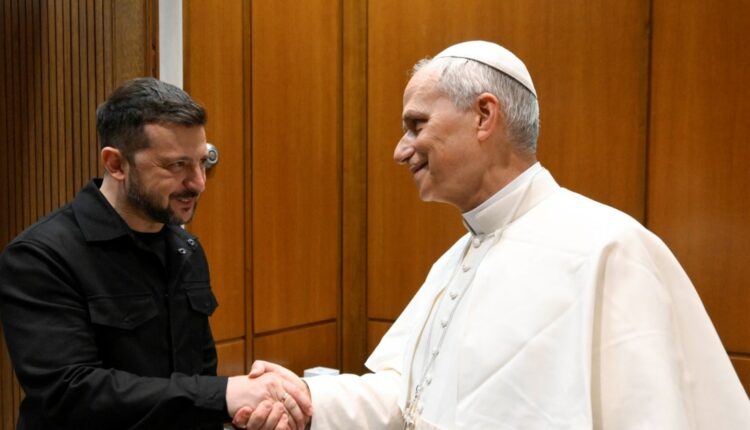 Володимир Зеленський зустрівся з понтифіком Левом XIV та висловив вдячність за підтримку України